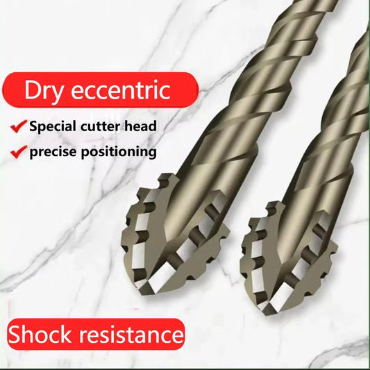 ZOVRA™ ++ New High-Strength 4-Flute Serrated Eccentric Drill Bit Kit- (Set of 13)