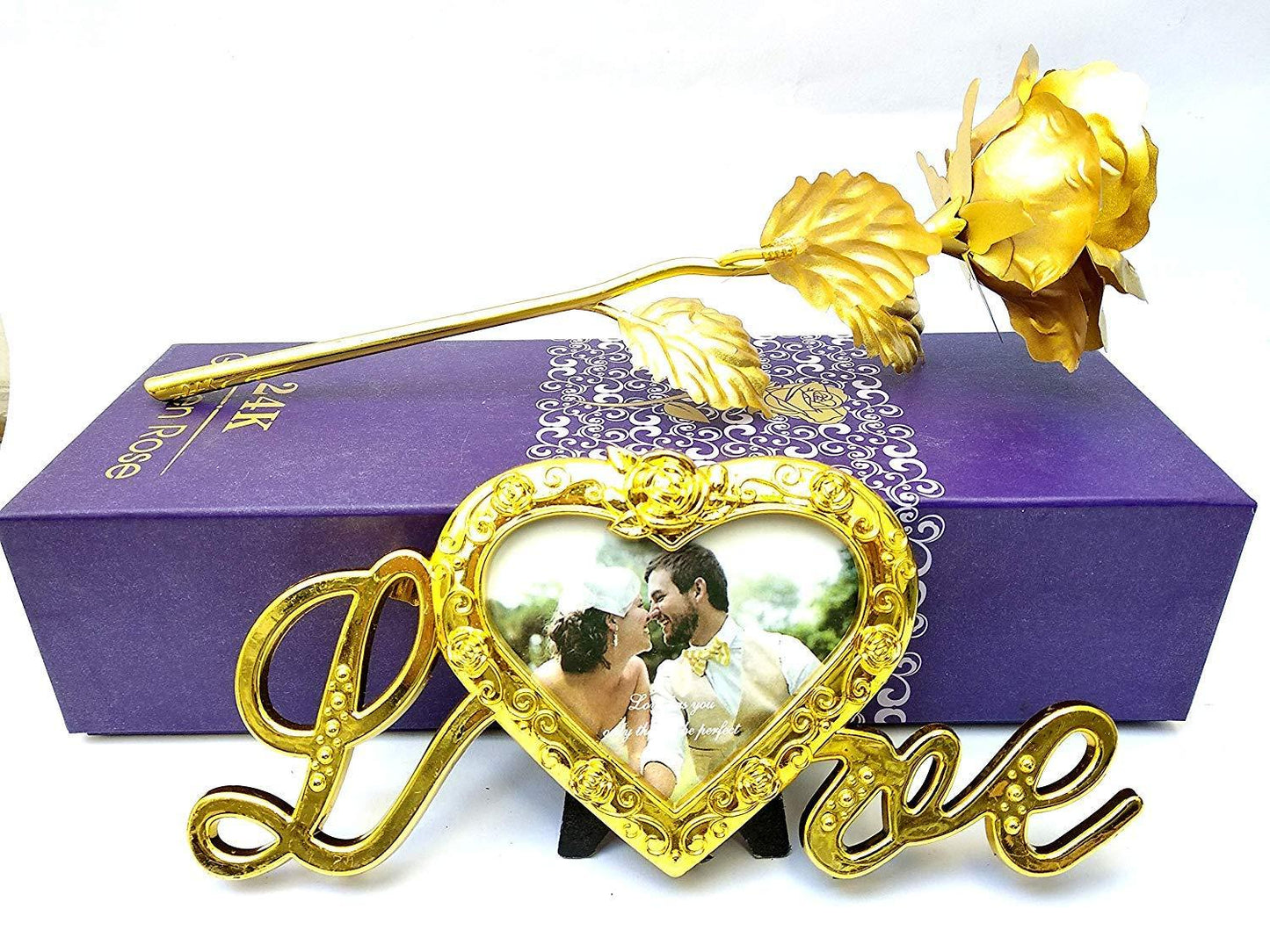 GOLD ROSE WITH GIFT BOX - THE PERFECT GIFT!