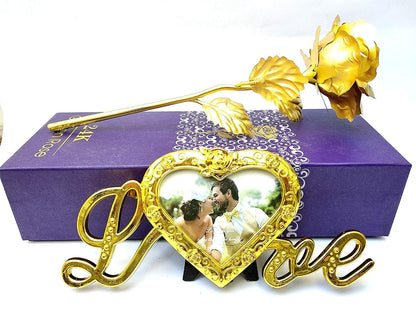 GOLD ROSE WITH GIFT BOX - THE PERFECT GIFT!