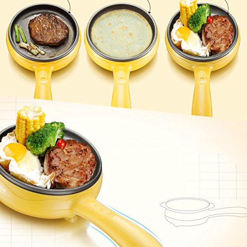 Frying Pan with Egg Boiler