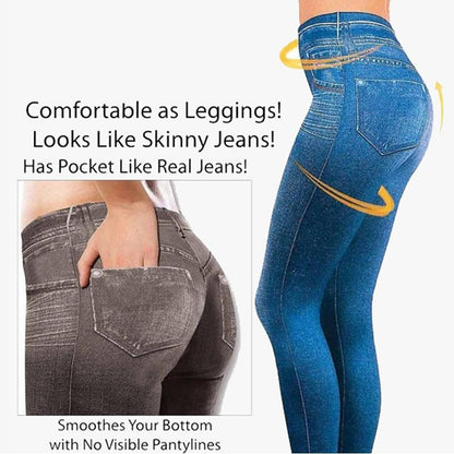 Denim Leggings