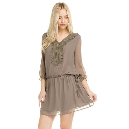 Crochet Tie Dress