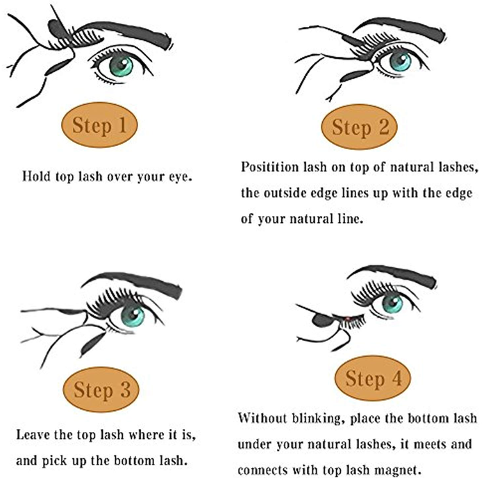 MAGNETIC EYELASHES