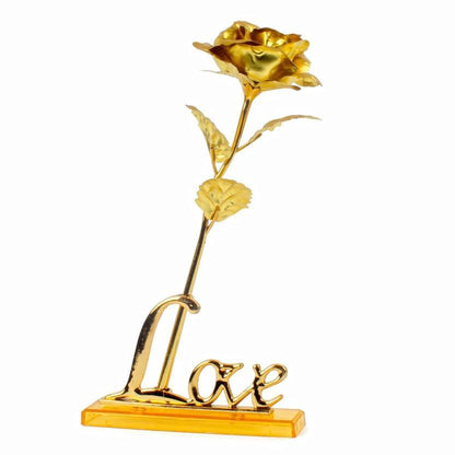 GOLD ROSE WITH GIFT BOX - THE PERFECT GIFT!