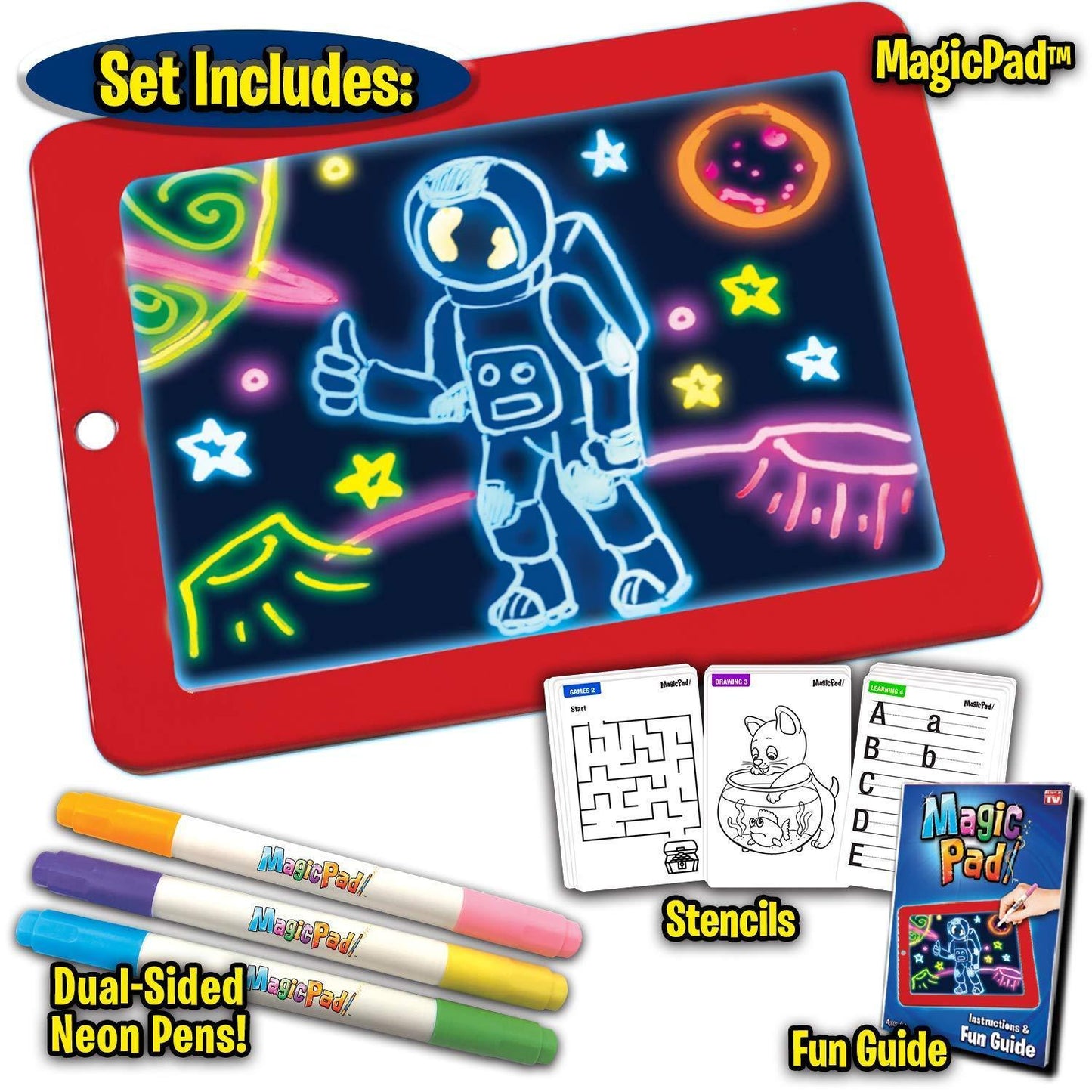 Magic Pad Light Up Drawing Pad for Kids