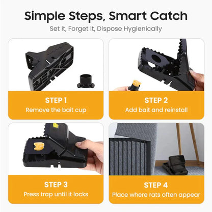 Zovra™ Reusable Mousetrap With High Sensitive Trigger Regular