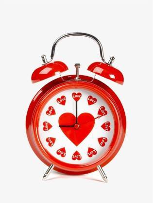 Analog  Love Clock- Valentine Special